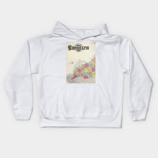 Brooklyn Map Kids Hoodie